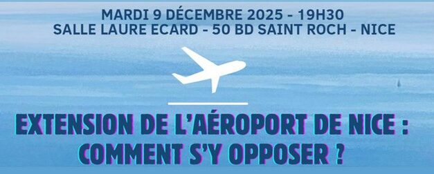 Extension de l’aéroport de Nice&nbsp;: comment s’y opposer&nbsp;?