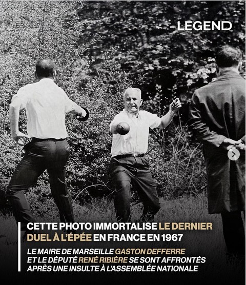 Duel Gaston Defferre - René Ribière
