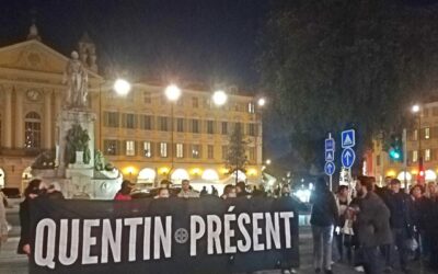 «&nbsp;QUENTIN PRÉSENT&nbsp;»&nbsp;: à Nice&nbsp;aussi