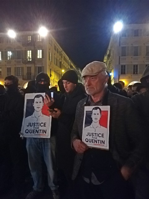 Manif Quentin Nice - 20 février 2026