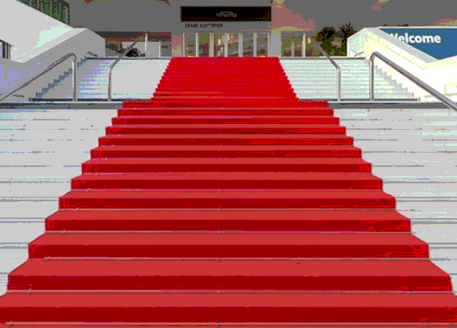 Tapis rouges Élysée Festival Cannes (gif animé)