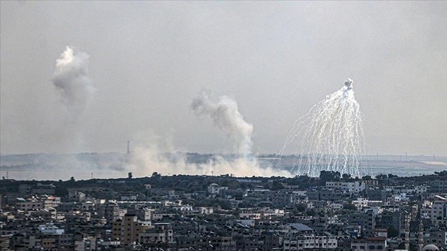 Israël - Phosphore blanc - Zawtar Liban