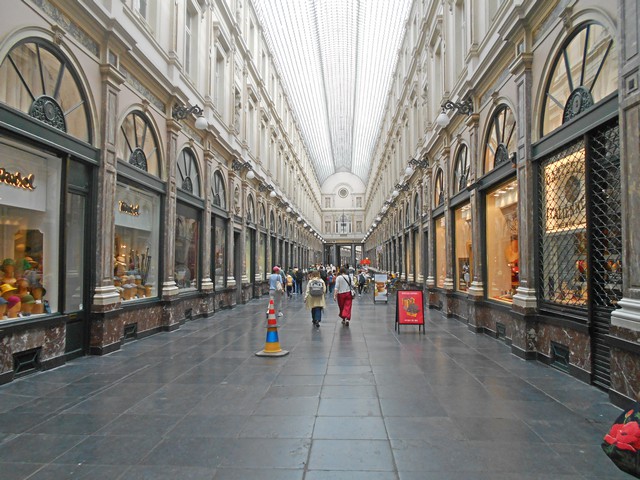 Les galeries royales à Bruxelles