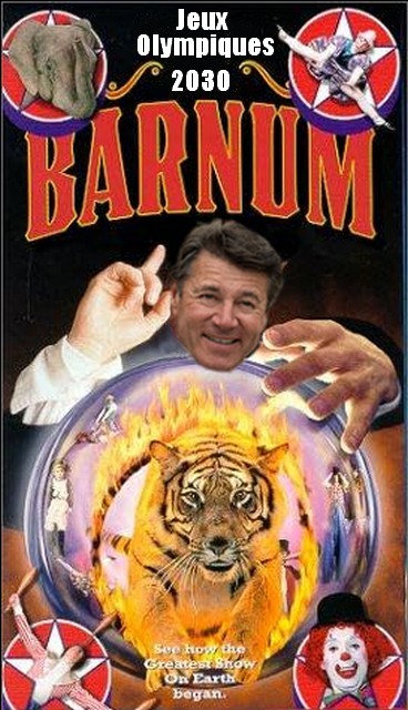 Nice Jeux Olympiques 2030 - Barnum