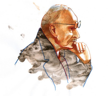 Carl-Gustav Jung portrait par Alessandro Lonati
