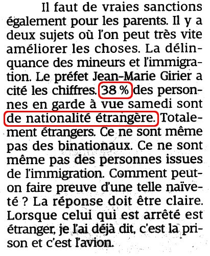 Nice-Matin - 24 octobre 2026 - Émeutiers étrangers